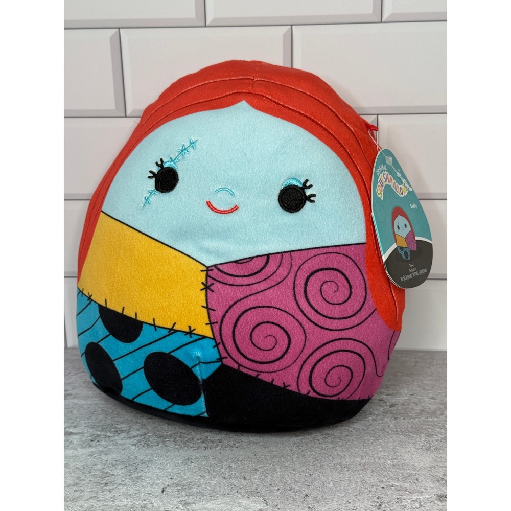 Squishmallows Sally Nightmare Before Christmas Disney Plush 8‎ inch Kellytoy NWT